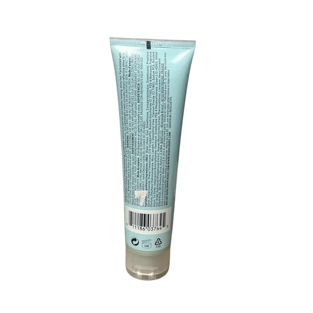 Rusk Deep Shine Lustre‎ Shine Enhancing Hair Lusterizer 4.4 OZ New